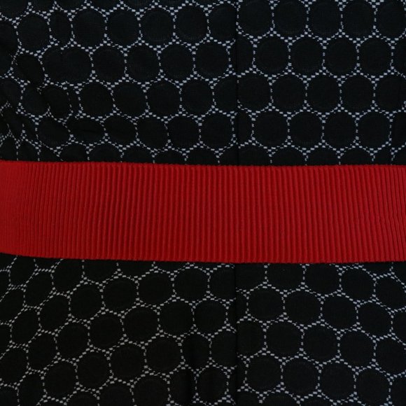 Goodheart Red 1980s Vintage Elastic Shell Belt - Picture 3 of 5